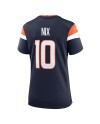 Bo Nix Denver Broncos Nike Damen-Ausweichspieltrikot – Marineblau