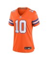 Bo Nix Denver Broncos Nike Damen Mile High Collection 1977 Throwback SpielerTrikot – Orange