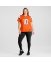 Bo Nix Denver Broncos Nike Damen-Spieler Trikot – Orange