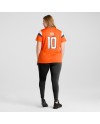 Bo Nix Denver Broncos Nike Damen-Spieler Trikot – Orange