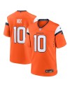 Bo Nix Denver Broncos Nike Jugend-Spieler Trikot – Orange