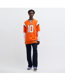 Bo Nix Denver Broncos Nike Spieler-Spieler Trikot – Orange