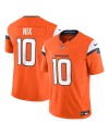 Bo Nix Denver Broncos Nike Vapor F.U.S.E. Limitiertes Trikot – Orange
