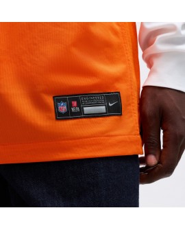 Bo Nix Denver Broncos Nike Spieler-Spieler Trikot – Orange