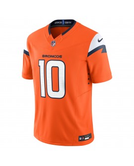 Bo Nix Denver Broncos Nike Vapor F.U.S.E. Limitiertes Trikot – Orange