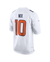 Bo Nix Denver Broncos Nike Tundra Fashion Trikot – Weiß