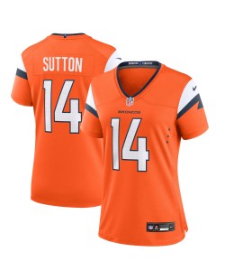 Courtland Sutton Denver Broncos Nike Damen-Spieler Trikot aus der Mile High-Kollektion – Orange