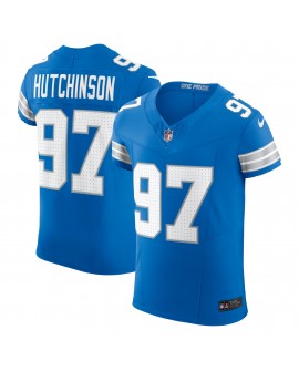 Aidan Hutchinson Detroit Lions Nike Vapor F.U.S.E. Elite-Trikot – Blau