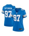 Aidan Hutchinson Detroit Lions Nike Damen-Spieler Trikot – Blau