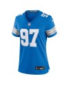 Aidan Hutchinson Detroit Lions Nike Damen-Spieler Trikot – Blau