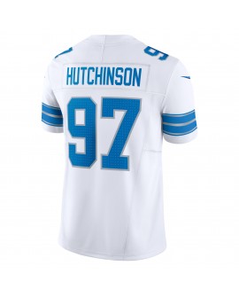 Aidan Hutchinson Detroit Lions Nike Vapor F.U.S.E. Limitiertes Trikot – Weiß