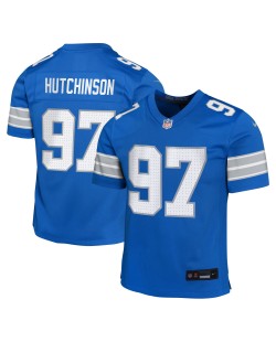 Aidan Hutchinson Detroit Lions Nike Jugend-Spieler Trikot – Blau