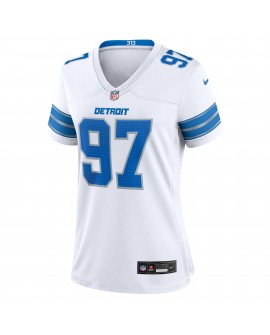 Aidan Hutchinson Detroit Lions Nike Damen-Spieler Trikot – Weiß
