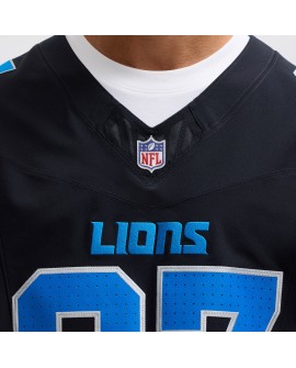 Aidan Hutchinson Detroit Lions Nike Alternate Vapor F.U.S.E. Elite-Trikot – Schwarz