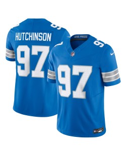 Aidan Hutchinson Detroit Lions Nike Team Vapor F.U.S.E. Limitiertes Trikot – Blau