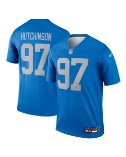 Aidan Hutchinson Detroit Lions Nike Legend Spieler Performance Top – Blau