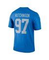 Aidan Hutchinson Detroit Lions Nike Legend Spieler Performance Top – Blau