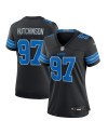 Aidan Hutchinson Detroit Lions Nike Damen-Ausweichtrikot für das 2. Spiel – Schwarz