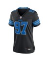 Aidan Hutchinson Detroit Lions Nike Damen-Ausweichtrikot für das 2. Spiel – Schwarz