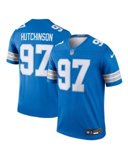 Aidan Hutchinson Detroit Lions Nike Legend Spieler Performance Top – Blau