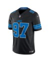 Aidan Hutchinson Detroit Lions Nike 2nd Alternate Vapor F.U.S.E. Limitiertes Trikot – Schwarz