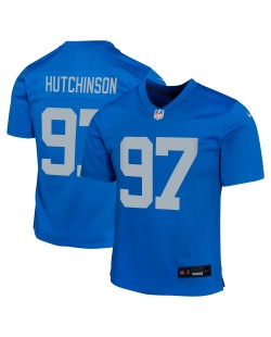 Aidan Hutchinson Detroit Lions Nike Jugend-Spieler Trikot – Blau