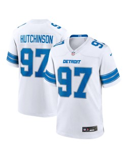 Aidan Hutchinson Detroit Lions Nike Spieler Trikot – Weiß