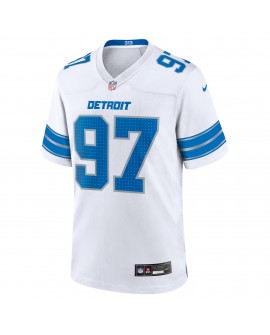Aidan Hutchinson Detroit Lions Nike Spieler Trikot – Weiß
