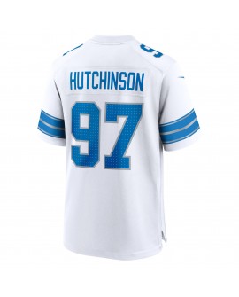 Aidan Hutchinson Detroit Lions Nike Spieler Trikot – Weiß