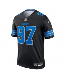 Aidan Hutchinson Detroit Lions Nike Legend Spieler Performance Top – Schwarz