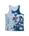 Barry Sanders Detroit Lions Mitchell & Ness 1991 Spieler Burst Tanktop – Blau