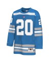 Barry Sanders Detroit Lions Mitchell & Ness Jugend-Hockey-Modetrikot – Blau