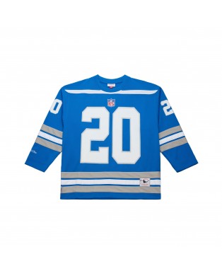 Barry Sanders Detroit Lions Mitchell & Ness Maxxed Out Fashion Hockey-Trikot – Blau