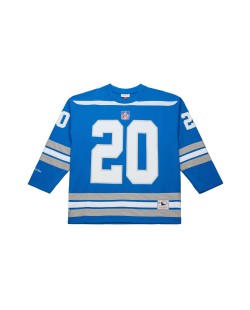 Barry Sanders Detroit Lions Mitchell & Ness Maxxed Out Fashion Hockey-Trikot – Blau
