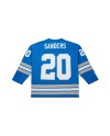 Barry Sanders Detroit Lions Mitchell & Ness Maxxed Out Fashion Hockey-Trikot – Blau