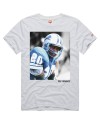 Barry Sanders Detroit Lions Homage Unisex Pay Homage Tri-Blend T-Shirt – Ash