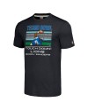 Barry Sanders Detroit Lions Homage Unisex Tecmo Bowl Retired Spieler Graphic Tri-Blend T-Shirt – Anthrazit