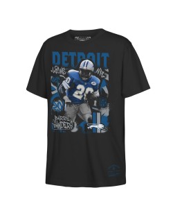 Barry Sanders Detroit Lions Mitchell & Ness Jugend-Starspieler-T-Shirt – Schwarz