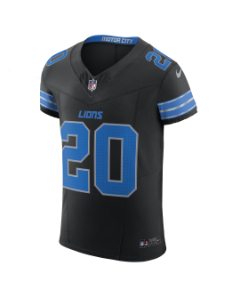 Barry Sanders Detroit Lions Nike Alternate Vapor F.U.S.E. Elite-Trikot – Schwarz