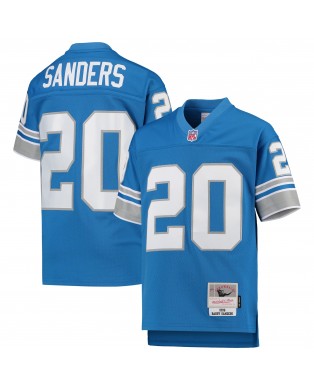 Barry Sanders Detroit Lions Mitchell & Ness Youth 1996 Legacy Retired Spieler Trikot – Blau