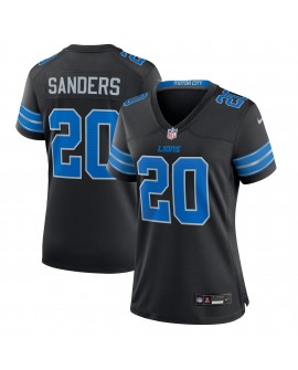 Barry Sanders Detroit Lions Nike Damen-Spieler Trikot für 2. alternative Spieler im Ruhestand – Schwarz