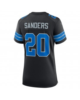 Barry Sanders Detroit Lions Nike Damen-Spieler Trikot für 2. alternative Spieler im Ruhestand – Schwarz