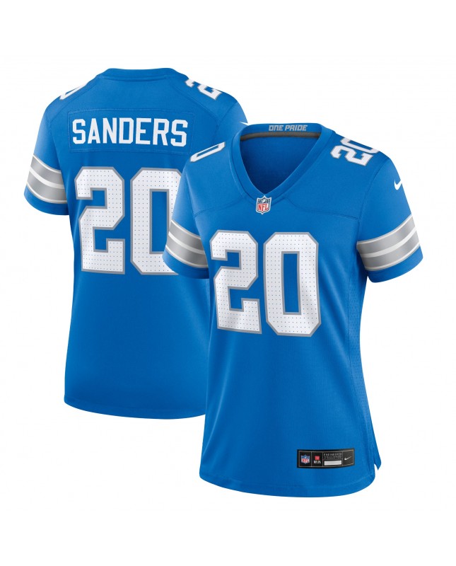Barry Sanders Detroit Lions Nike Damen-Spieler Trikot im Ruhestand – Blau