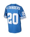 Barry Sanders Detroit Lions 1993 Mitchell & Ness Authentic Throwback-Spielertrikot im Ruhestand – Blau
