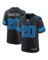 Barry Sanders Detroit Lions Nike 2nd Alternate Ruhestandsspieler-Spieler Trikot – Schwarz