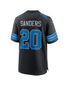 Barry Sanders Detroit Lions Nike 2nd Alternate Ruhestandsspieler-Spieler Trikot – Schwarz