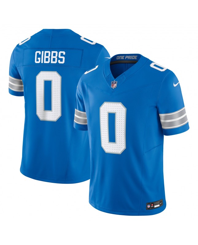 Jahmyr Gibbs Detroit Lions Nike Vapor F.U.S.E. Limitiertes Trikot – Blau