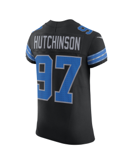 Aidan Hutchinson Detroit Lions Nike Alternate Vapor F.U.S.E. Elite-Trikot – Schwarz
