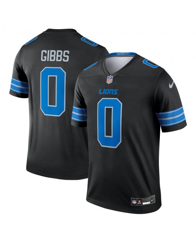 Jahmyr Gibbs Detroit Lions Nike Legend Spieler Performance Top – Schwarz