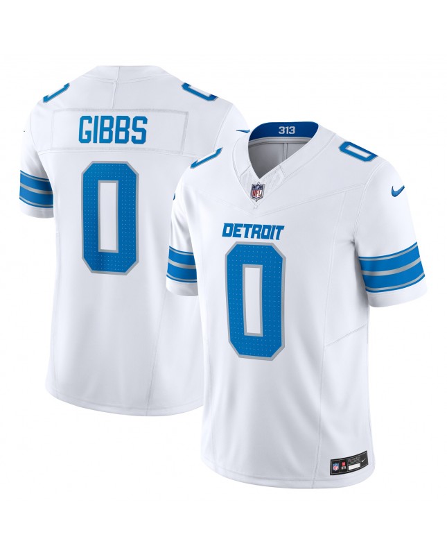 Jahmyr Gibbs Detroit Lions Nike Vapor F.U.S.E. Limitiertes Trikot – Weiß
